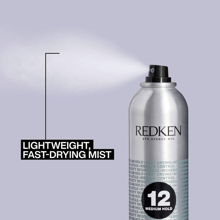 REDKEN Fashion Work 12 | Brushable Hairspray - Workable Hold (278g/9.8oz)
