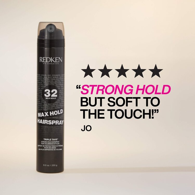 REDKEN Triple Take 32 | Max Hold Hairspray - Fixatif Tenue Maximale (256g/9oz)