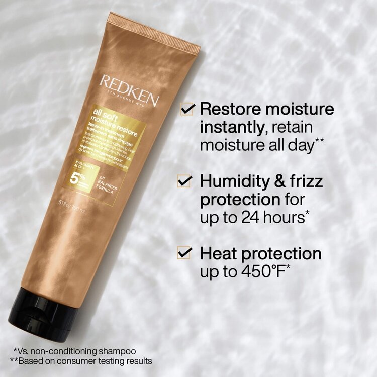 REDKEN All Soft | Moisture Restore Leave-in Treatment (150ml/5.1oz)