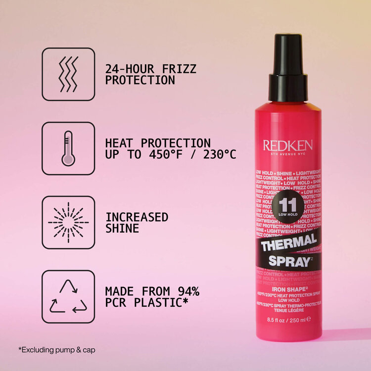REDKEN Iron Shape 11 | Thermal Spray - Protecteur Thermique (250ml/8.5oz)