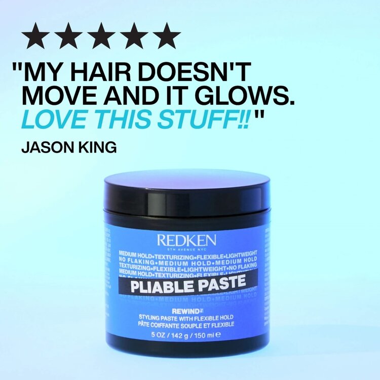 REDKEN Rewind | Pliable Paste - Pâte Coiffante Souple et Flexible (150ml/5oz)