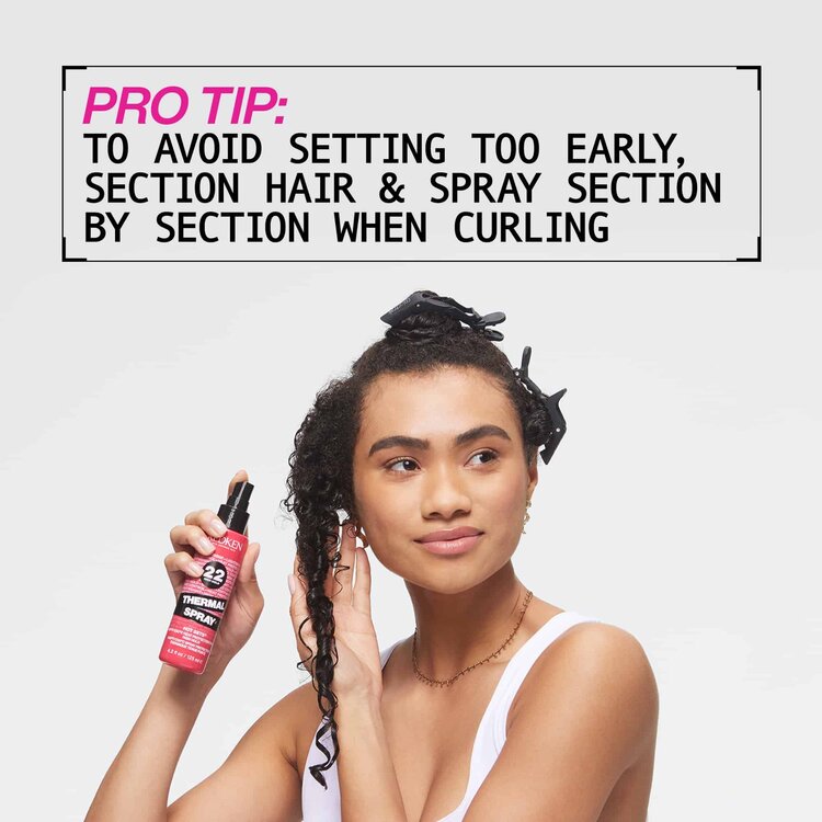 REDKEN Hot Sets 22 | Thermal Spray - Spray Protecteur Thermique (125ml/4.2oz)