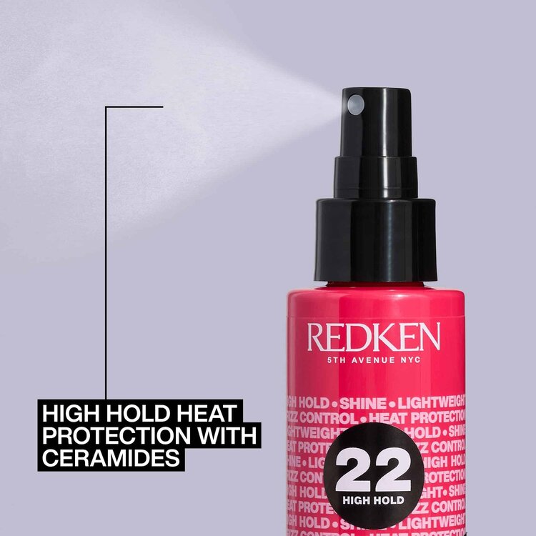 REDKEN Hot Sets 22 | Thermal Spray - Spray Protecteur Thermique (125ml/4.2oz)