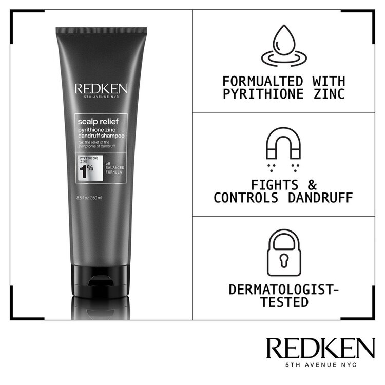 REDKEN Scalp Relief | Dandruff Shampoo - Scalp Care (250ml/8.5oz)