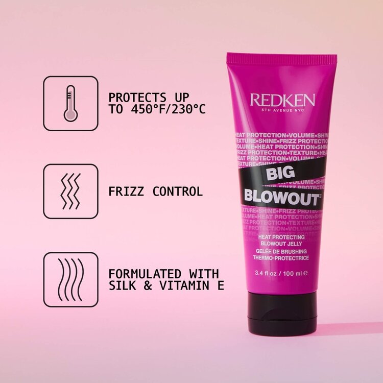 REDKEN Big Blowout - Heat Protecting Blowout Jelly (100ml/3.4oz)