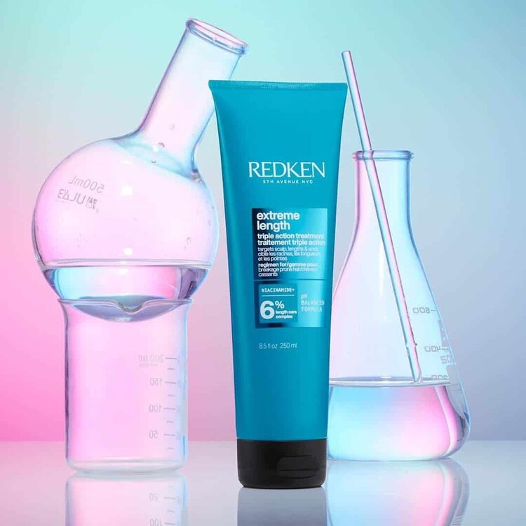 REDKEN Extreme Length | Traitement Triple Action - Soin Fortifiant (250ml/8.5oz)