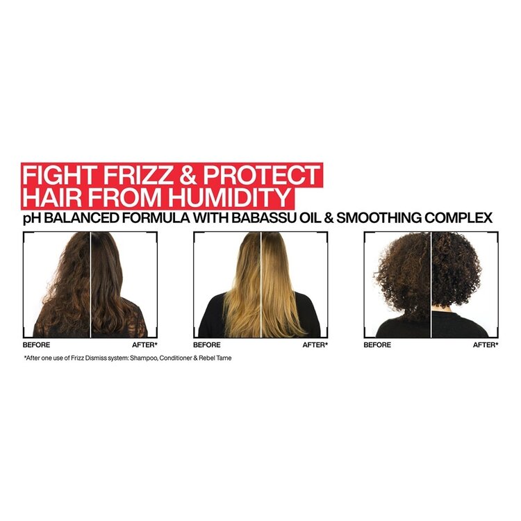 REDKEN Frizz Dismiss | Rebel Tame - Anti-Frizz Smoothing Cream (250ml/8.5oz)