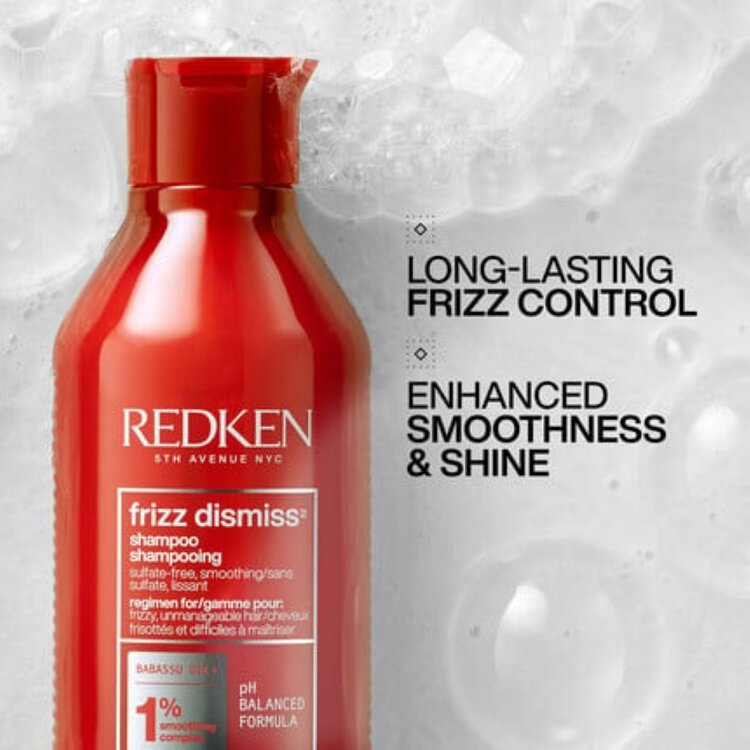 REDKEN Frizz Dismiss | Shampooing - Nettoyant Lissant Anti-Frisottis