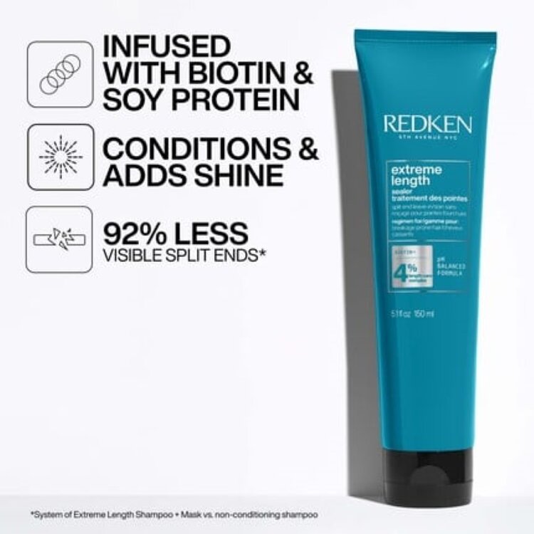 REDKEN Extreme Length | Sealer - Strengthening Leave-in Care (150ml/5.1oz)