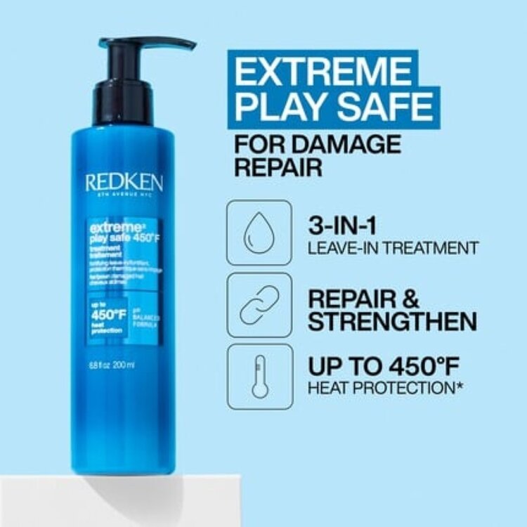 REDKEN Extreme | Play Safe 450° - Protecteur Thermique Fortifiant (200ml/6.8oz)