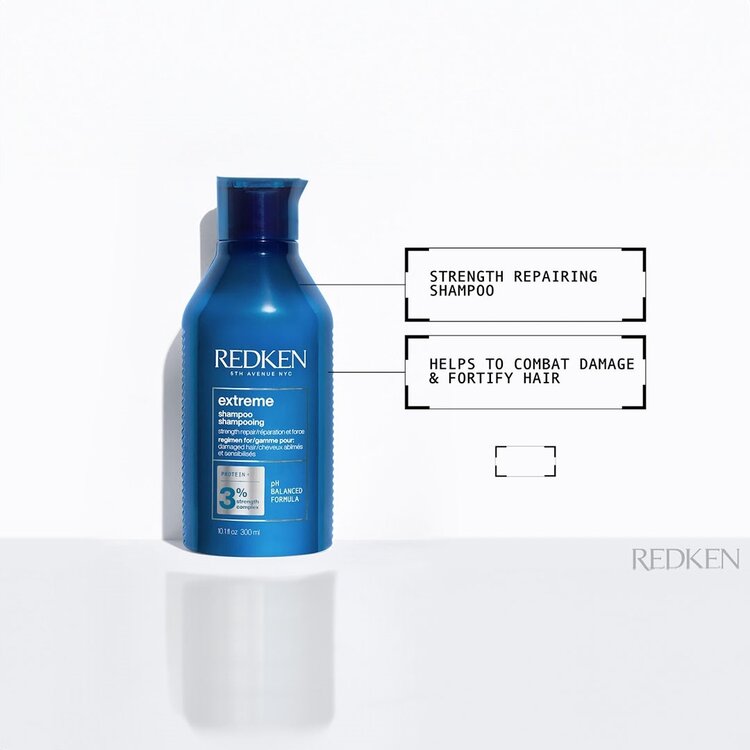 REDKEN Extreme | Shampooing - Réparateur et Fortifiant