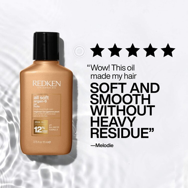 REDKEN ALL SOFT | ***Argan-6 . Oil Multi-Care (111ml/3.75oz)