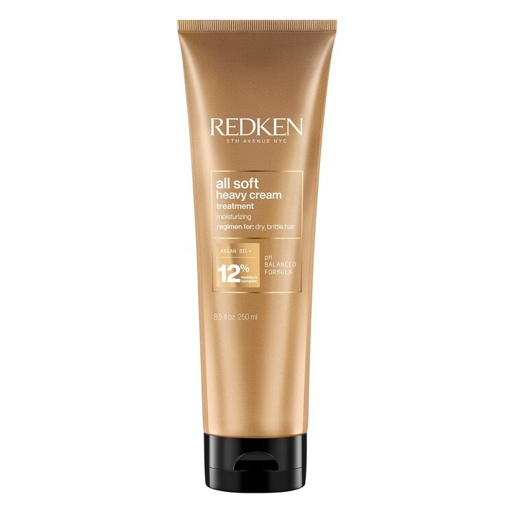 REDKEN All Soft | Heavy Cream - Anti-Frizz Hydrating Mask (250ml/8.5oz)