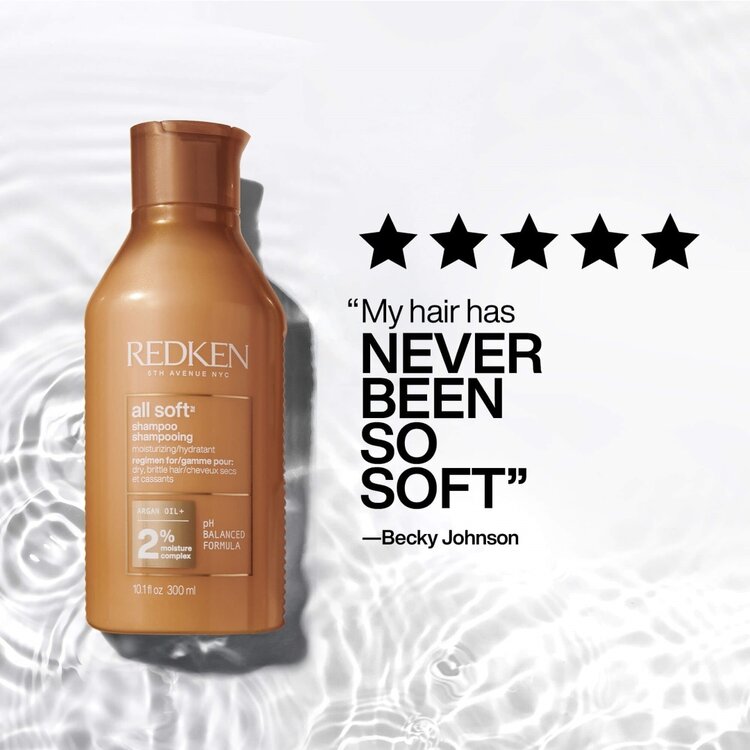 REDKEN All Soft | Shampooing - Soin Hydratant Cheveux Secs