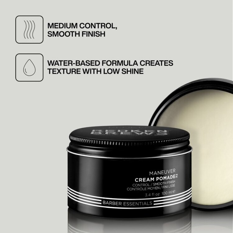 REDKEN Brews | Maneuver - Medium Hold and Smooth Finish (100ml/3.4oz)