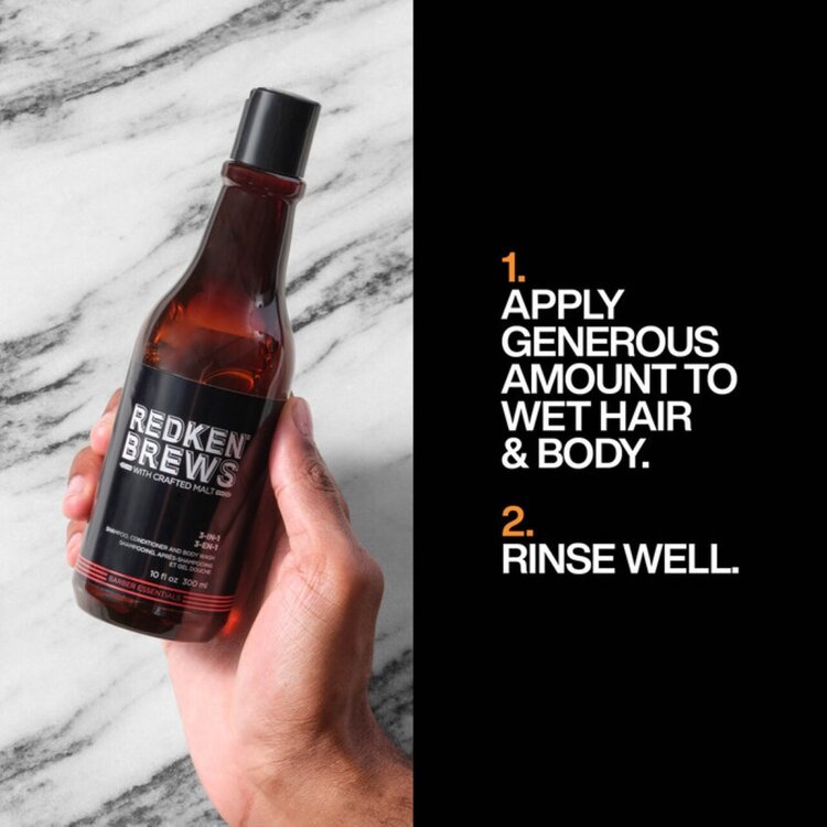 REDKEN Brews | 3-en-1 - Nettoie et Revitalise