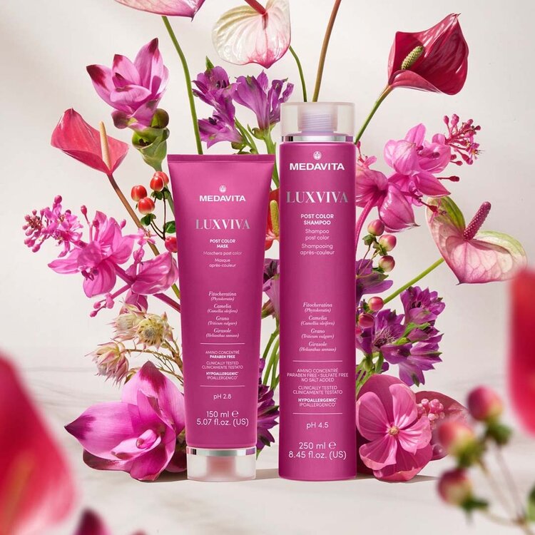 MEDAVITA Luxviva | Shampooing - Nettoyant protecteur après-couleur