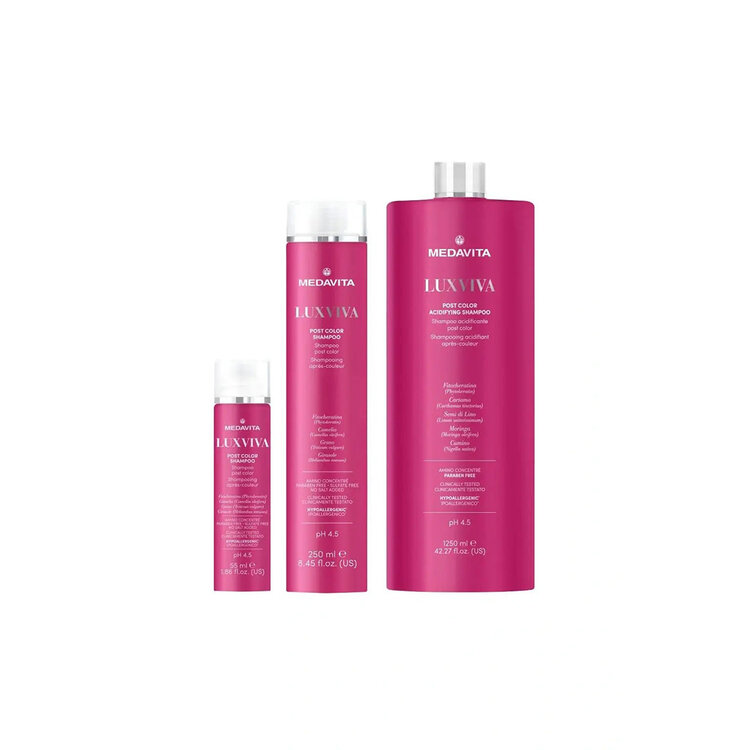 MEDAVITA Luxviva | Shampooing - Nettoyant protecteur après-couleur