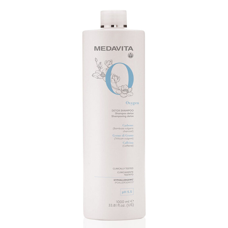 MEDAVITA Oxygen | Shampooing - Nettoyant détoxifiant pour cuir chevelu purifié