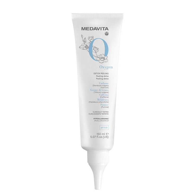 MEDAVITA Oxygen | Peeling - Soin exfoliant détoxifiant pour cuir chevelu