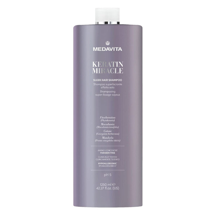 MEDAVITA Keratin Miracle | Sleek Hair Shampoo