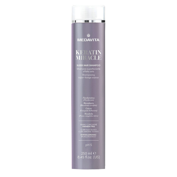 MEDAVITA Keratin Miracle | Sleek Hair Shampoo
