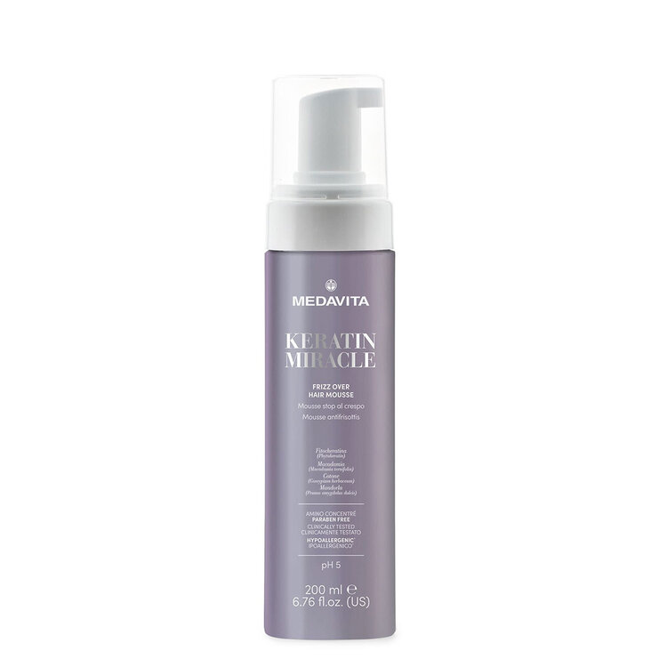 MEDAVITA Keratin Miracle | Mousse - Medavita Anti-Frizz Smoothing Styling Foam