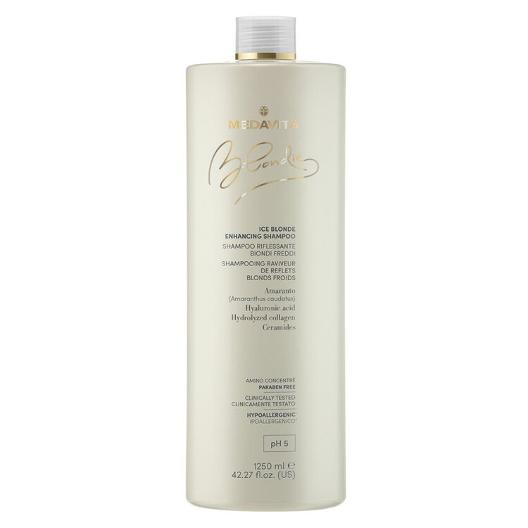 MEDAVITA Blondie Ice Blonde | Shampoo - Medavita Cool Blonde Highlight Enhancing Cleanser