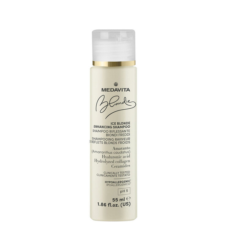 MEDAVITA Blondie Ice Blonde | Shampooing - Raviveur de reflets blonds froids