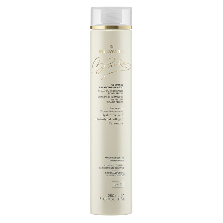 MEDAVITA Blondie Ice Blonde | Shampooing - Raviveur de reflets blonds froids
