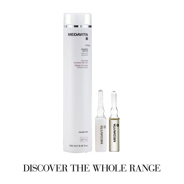 MEDAVITA Velour | Soothing Shampoo - Gentle Cleanser for Sensitive Scalp