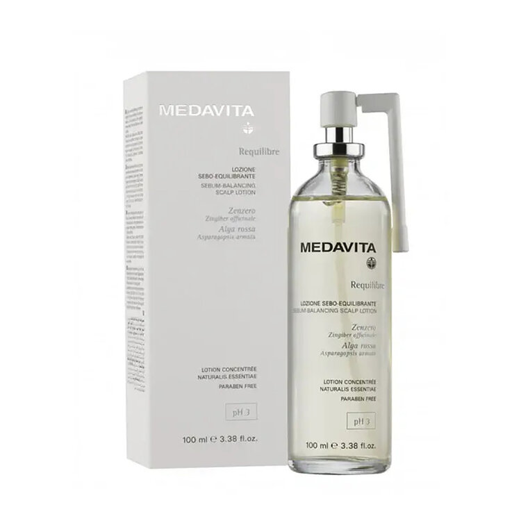 MEDAVITA Requilibre | Sebum-Balancing Scalp Lotion - Oil Control Treatment for Scalp