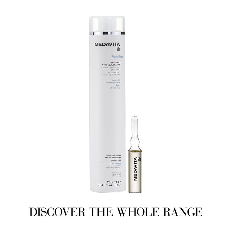 MEDAVITA Requilibre | Sebum-Balancing Shampoo - Purifying Cleanser for Oily Scalp