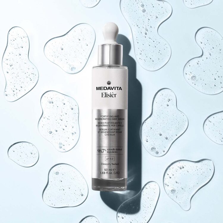 MEDAVITA Sérum intensif qui aide à fortifier et régénérer les cheveux pour une fibre plus résistante.