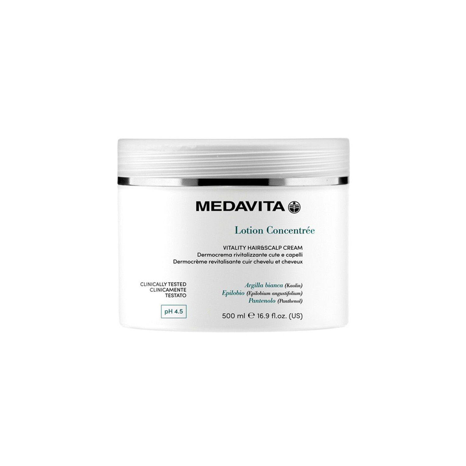 Medavita Vitality Hair & Scalp Cream 500 ml - Industria Coiffure