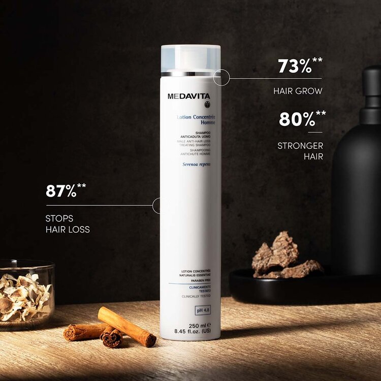 MEDAVITA Lotion Concentrée | Men | Anti-Hair Loss Treating Shampoo