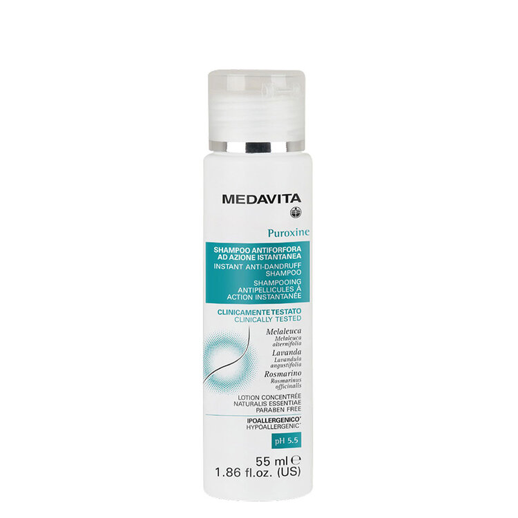 MEDAVITA Puroxine | Shampooing Antipelliculaire - Action Instantanée Purifiante