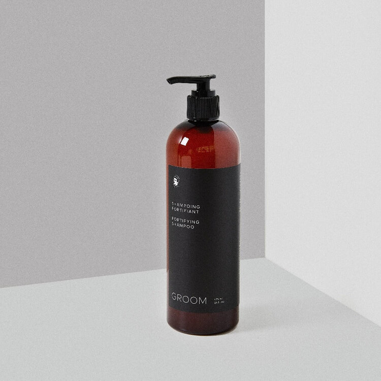 GROOM Fortifying Shampoo - Strengthens and Protects