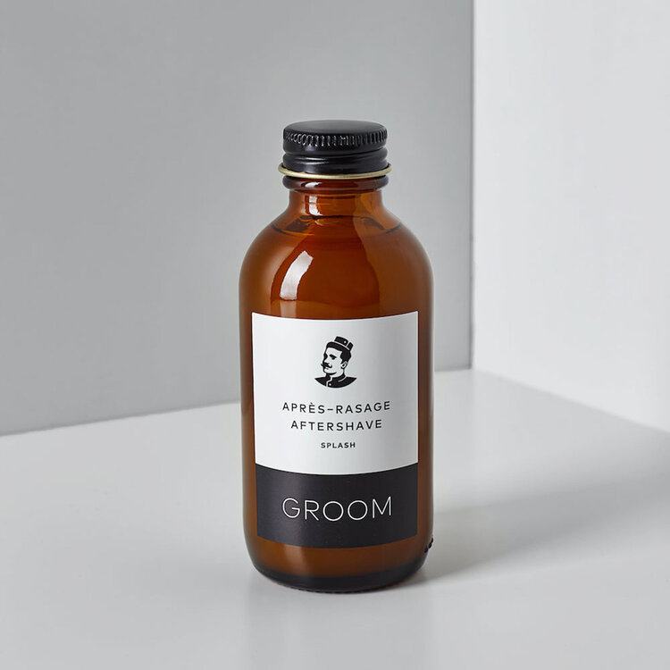 GROOM Splash | Aftershave - Soothing and Refreshing Care (100ml/3.4fl. oz)