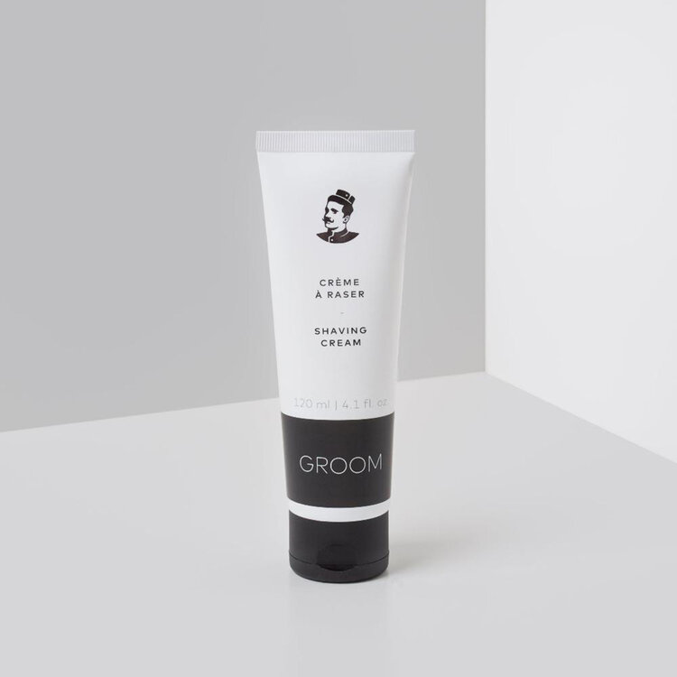 GROOM Shaving Cream - Gentle and Hydrating Care (120ml/4.1fl. oz)