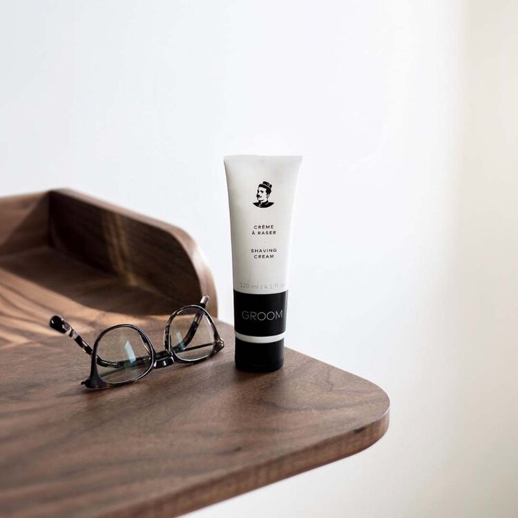 GROOM Shaving Cream - Gentle and Hydrating Care (120ml/4.1fl. oz)