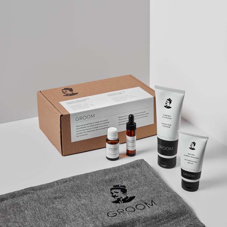 GROOM Coffret Découverte | Soins du Rasage