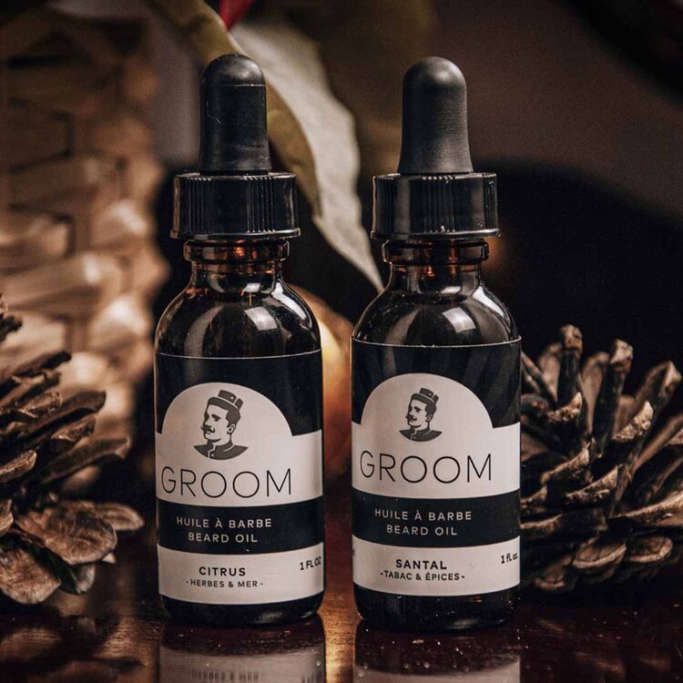 GROOM Huile | Huile à Barbe - Soin Nourrissant et Protecteur