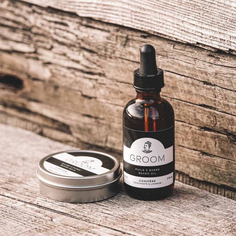 GROOM Huile | Huile à Barbe - Soin Nourrissant et Protecteur