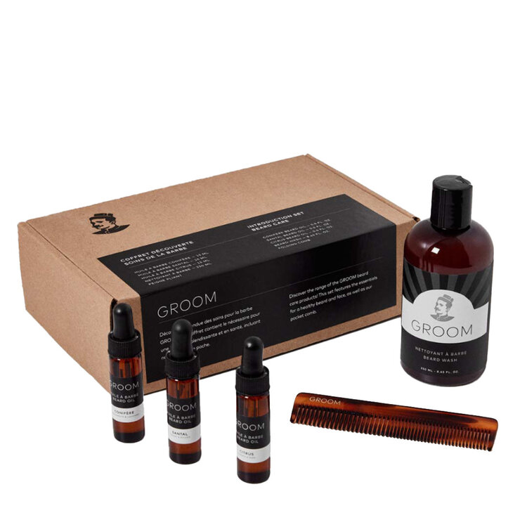 GROOM Coffret Découverte | Soins de la Barbe