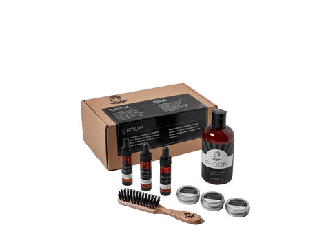 GROOM Coffret Deluxe | Soins de la Barbe