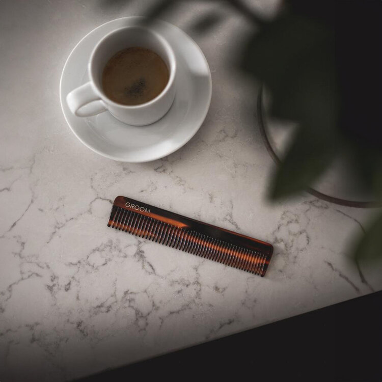 GROOM Classic Comb | Peigne Classique Format De Poche - Pratique Et Résistant (132mm)