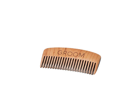 GROOM Cherry Wood Comb