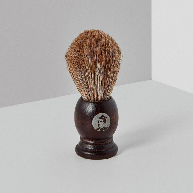 GROOM Blaireau | Soies de Cheval - Brosse de Rasage Professionnelle