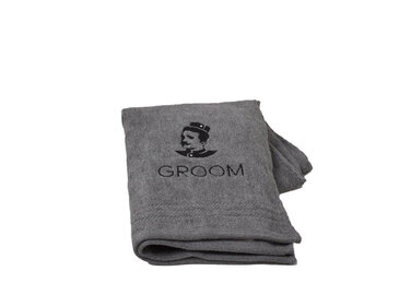 GROOM Shaving Towel 40 x 50cm (15.5 x 29.5'')